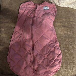 Soft Quilted Kids Sleep Sack in Mauve
